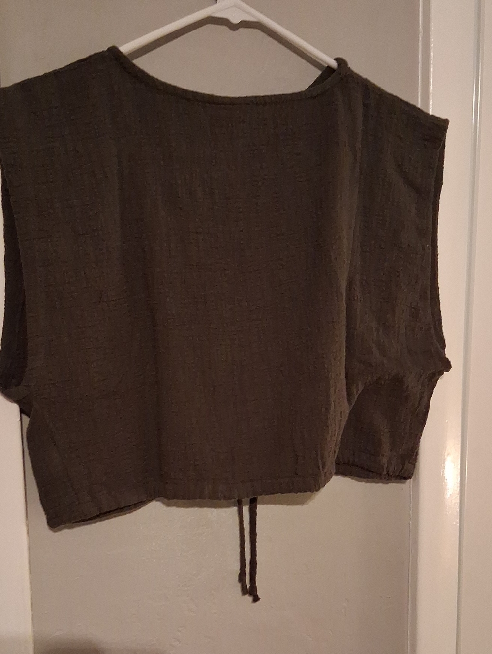 NWOT Curator SF Oopsie Cotton Top S Mud ( Brown/green Earth Tone) - Picture 4 of 5